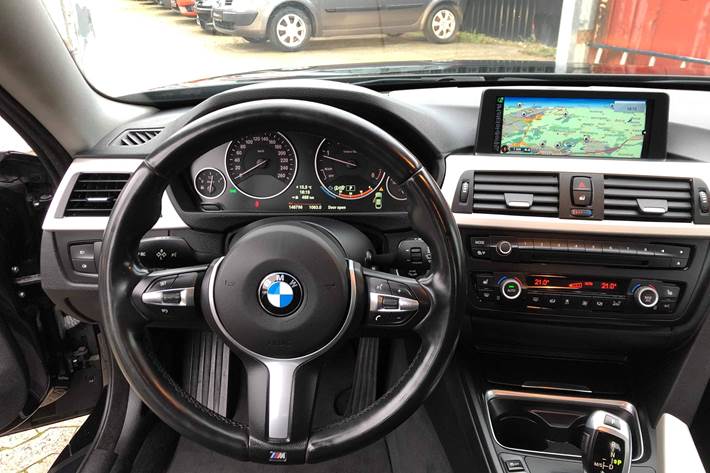 Sort BMW 420d fra 2014