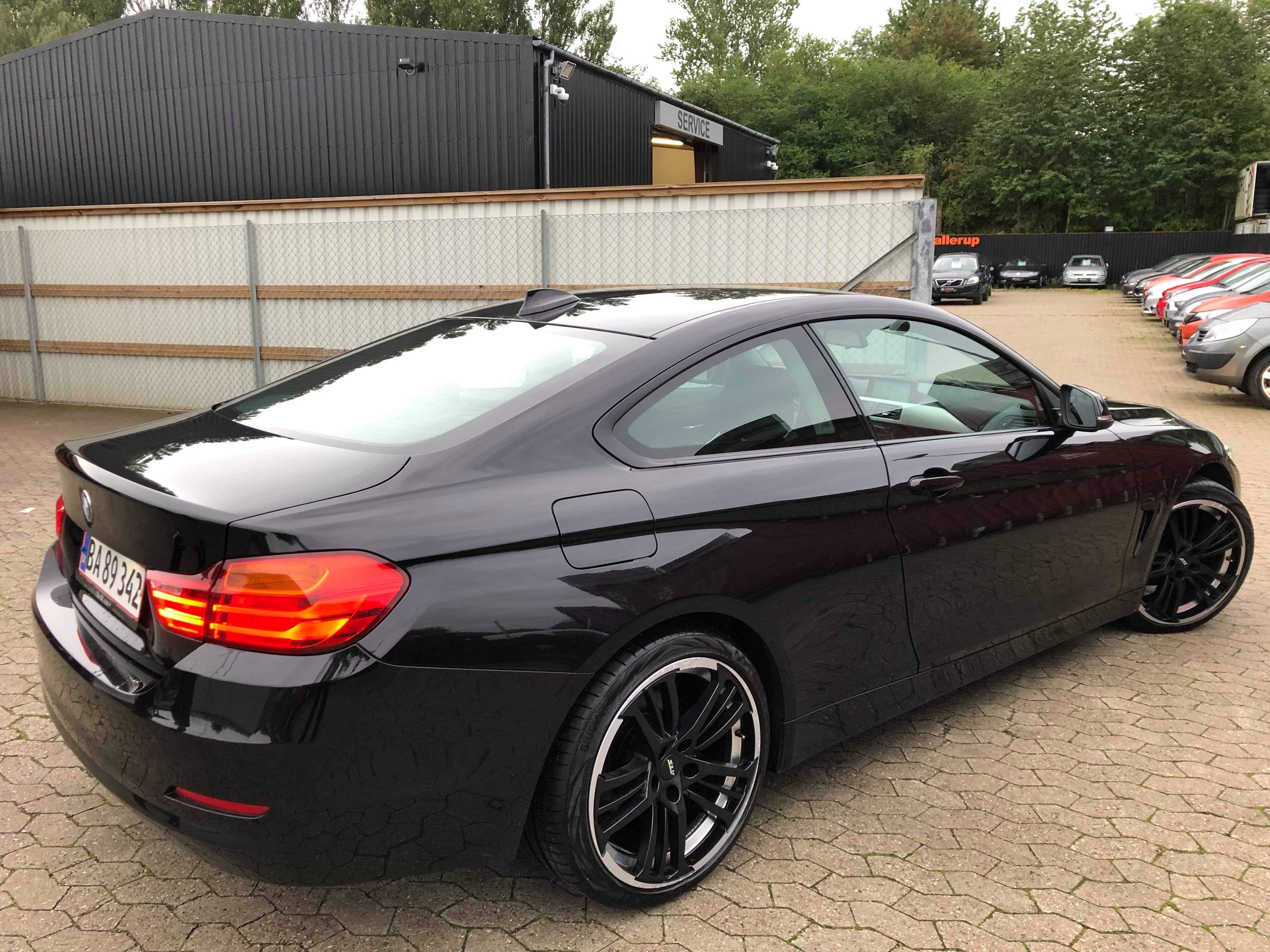 Sort BMW 420d fra 2014