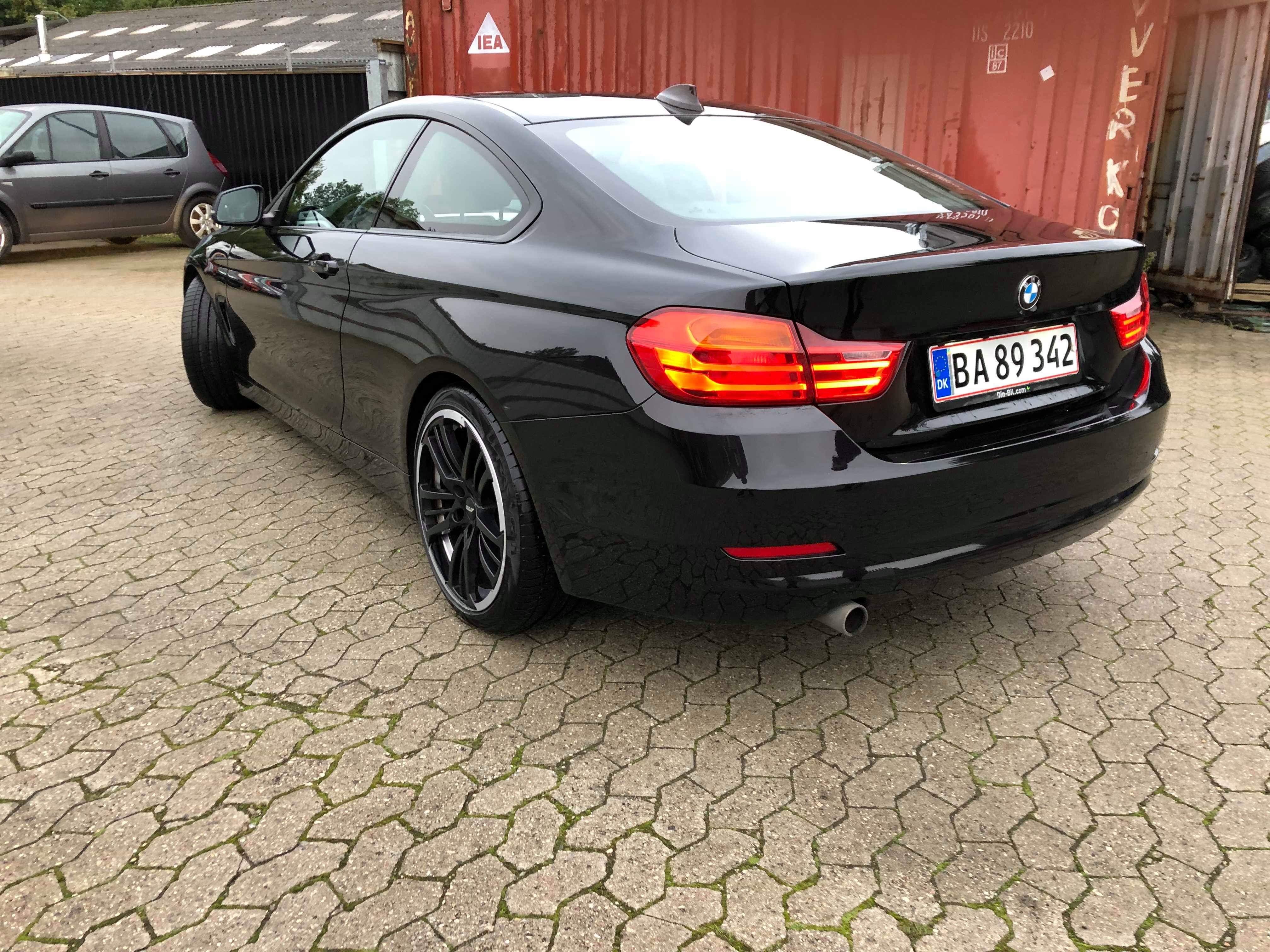 Sort BMW 420d fra 2014