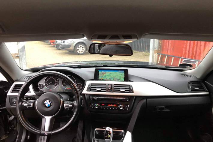 Sort BMW 420d fra 2014