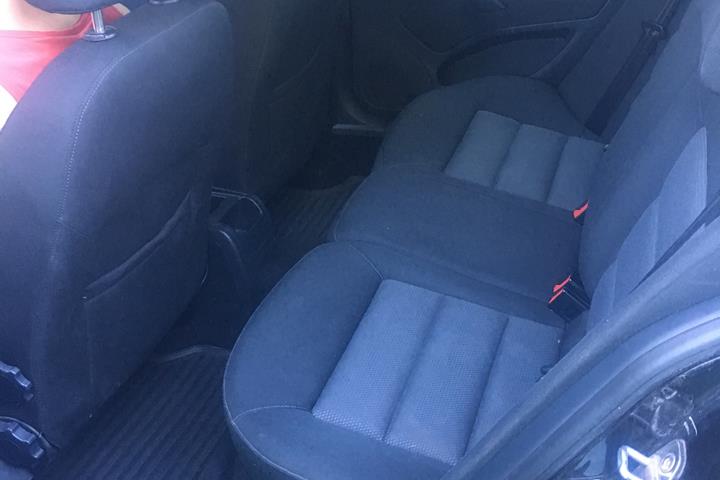Sort Skoda Octavia fra 2007