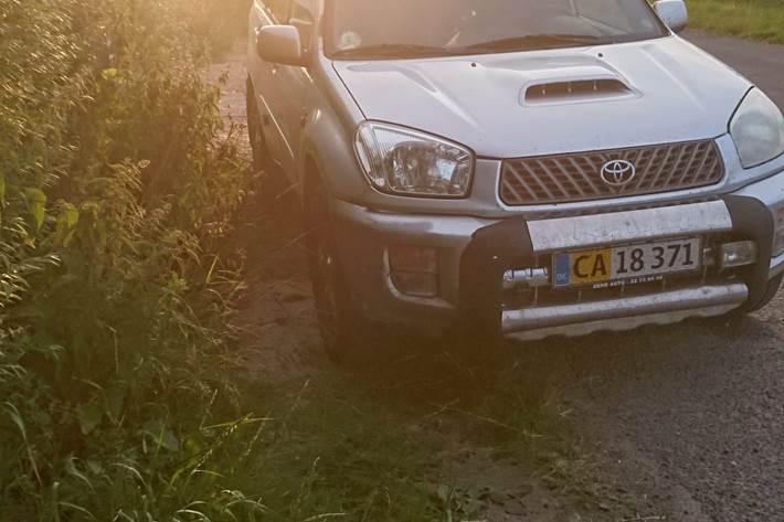 Grå Toyota RAV4 fra 2002