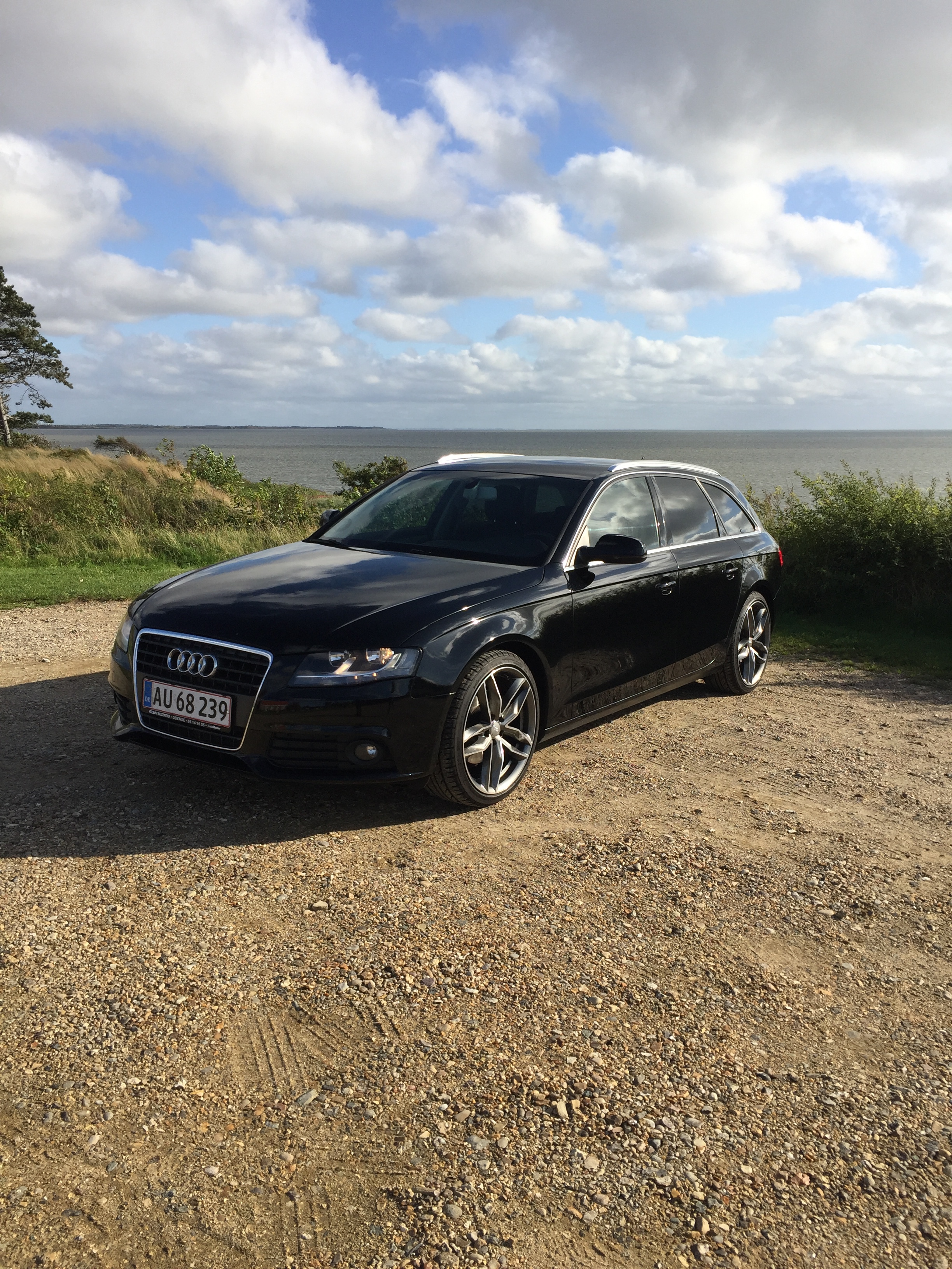 Sort Audi A4 fra 2011