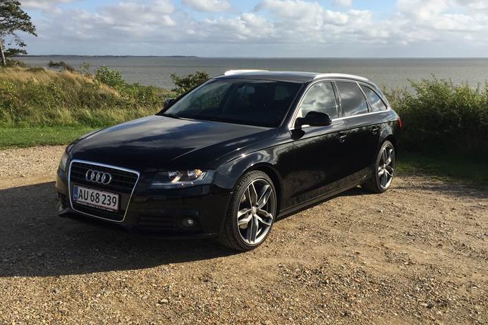 Sort Audi A4 fra 2011