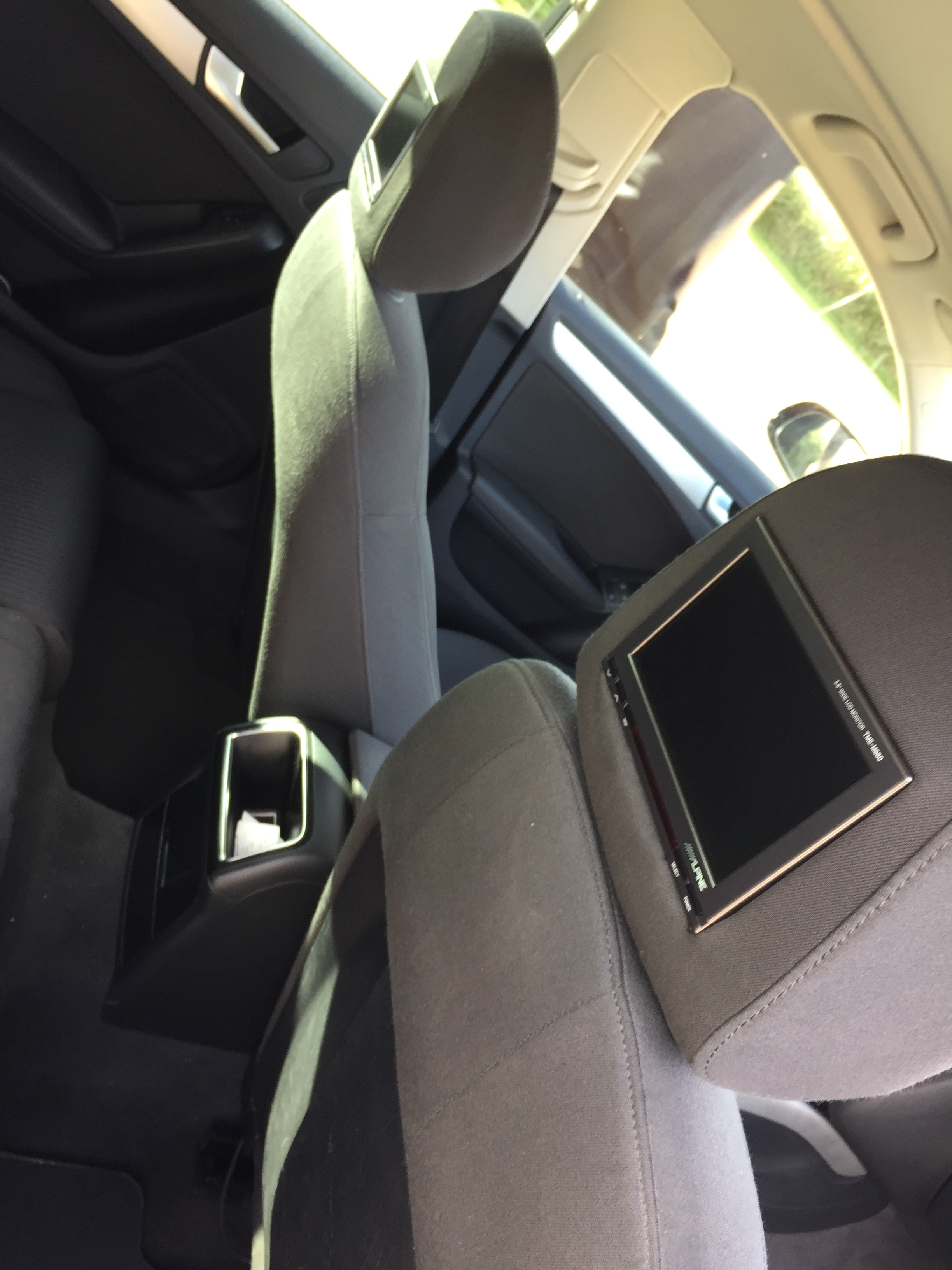 Sort Audi A4 fra 2011