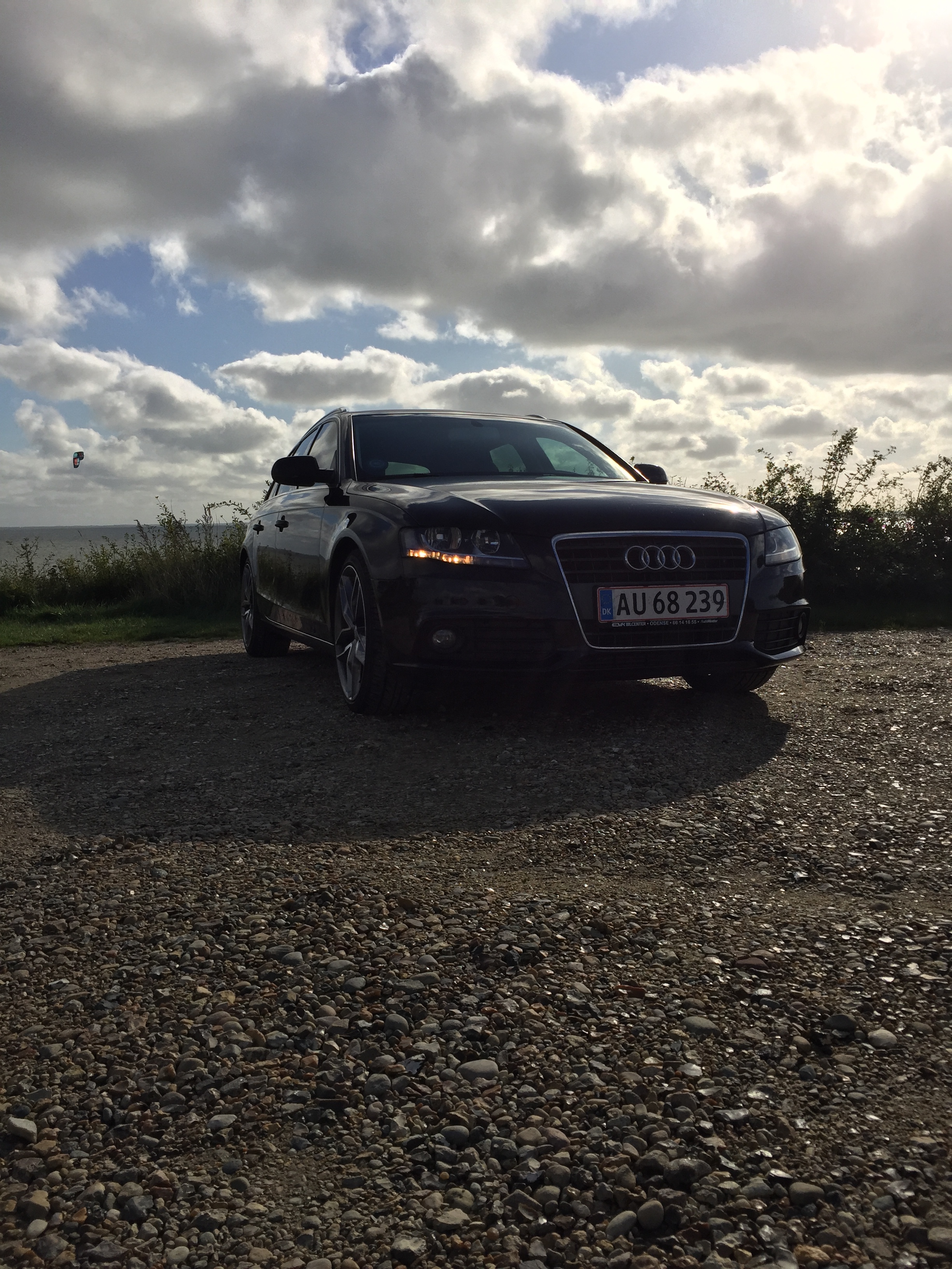 Sort Audi A4 fra 2011
