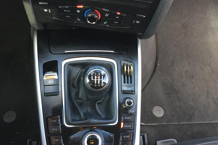 Sort Audi A4 fra 2011