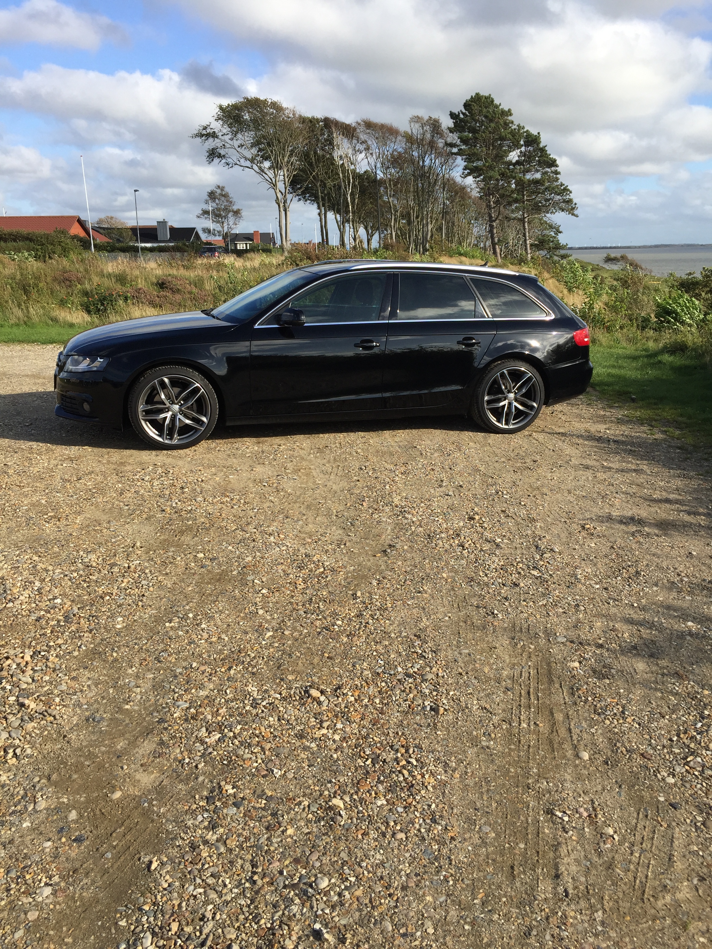 Sort Audi A4 fra 2011