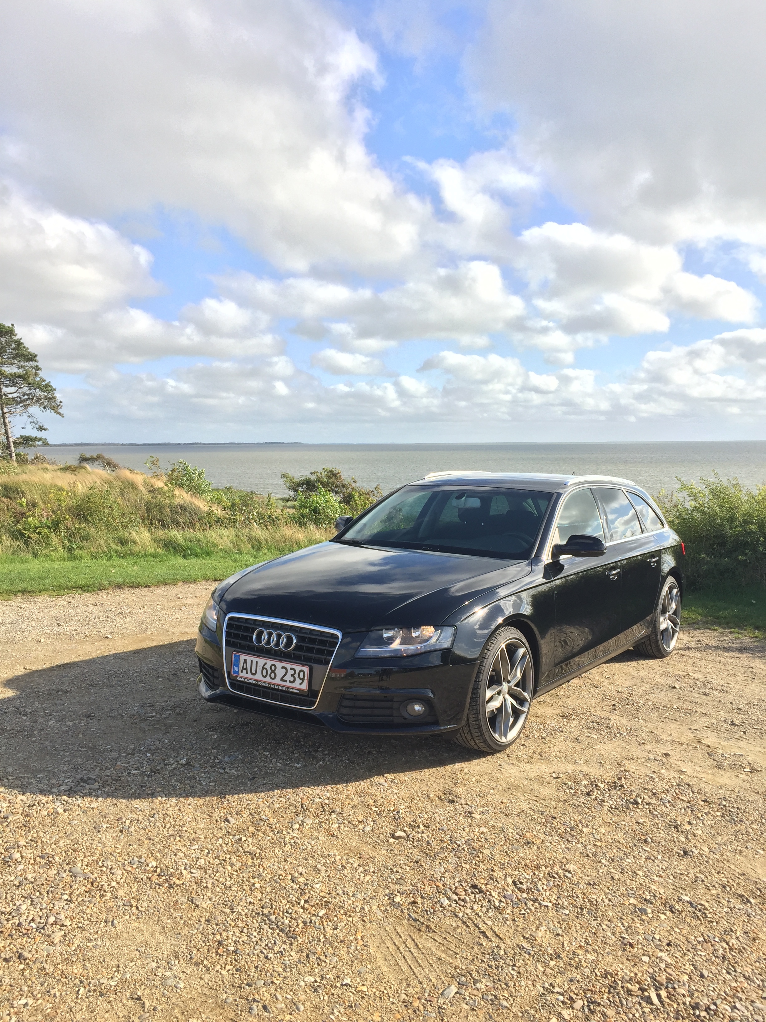 Sort Audi A4 fra 2011