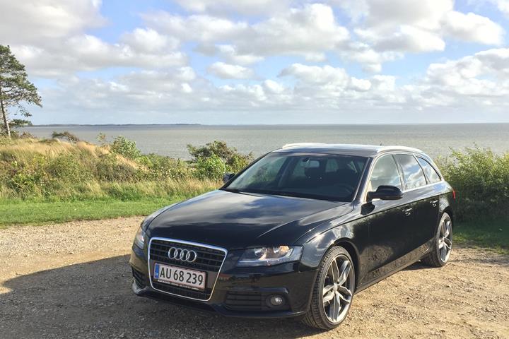 Sort Audi A4 fra 2011