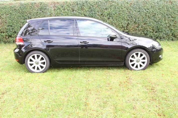 Sort VW Golf VI fra 2009