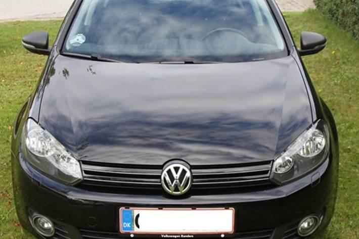 Sort VW Golf VI fra 2009