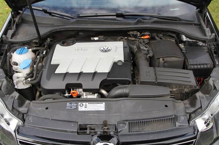 Sort VW Golf VI fra 2009
