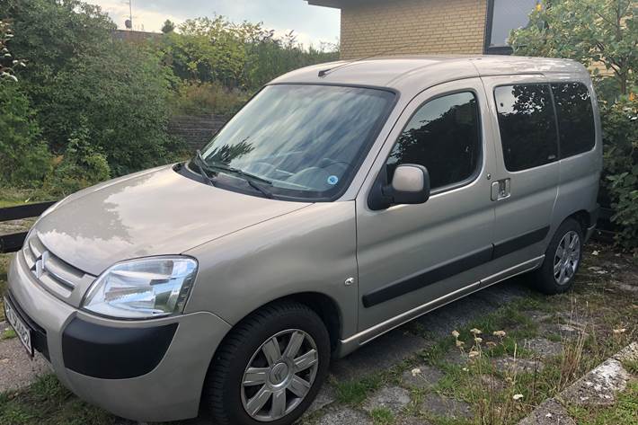 Beige Citroën Berlingo fra 2007