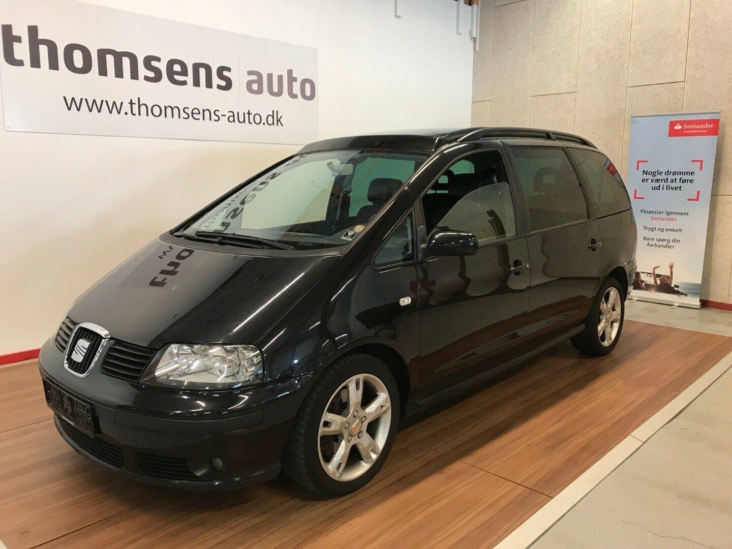 Grå Seat Alhambra fra 2005