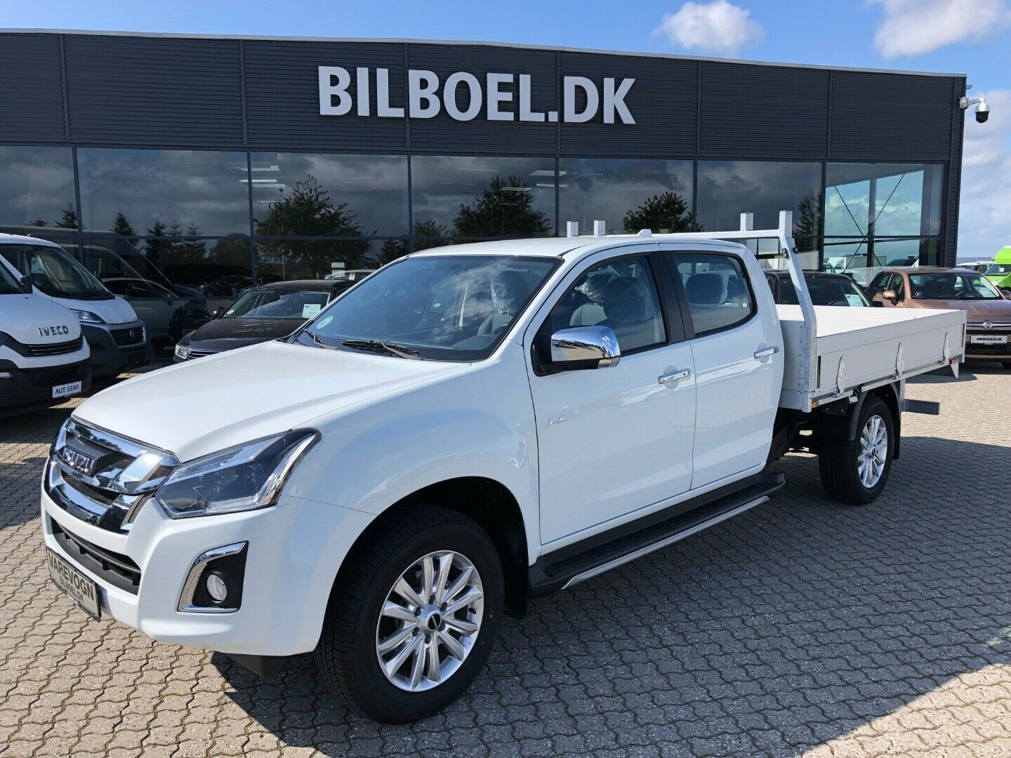 Hvid Isuzu D-Max fra 2019
