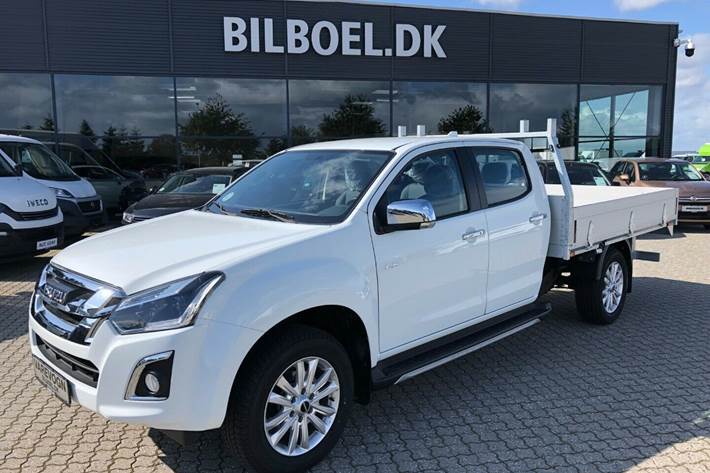 Hvid Isuzu D-Max fra 2019
