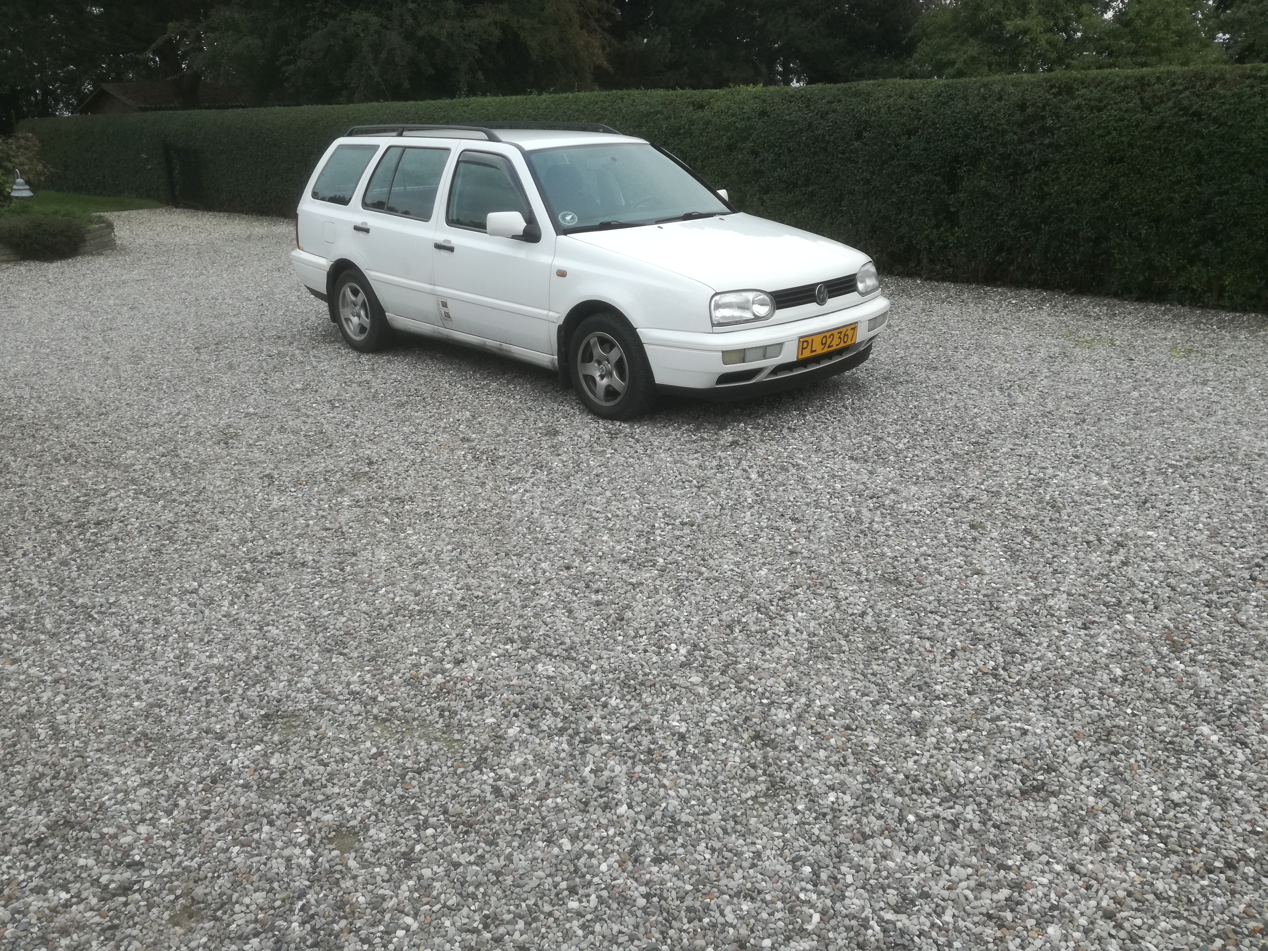 Hvid VW Golf III fra 1998