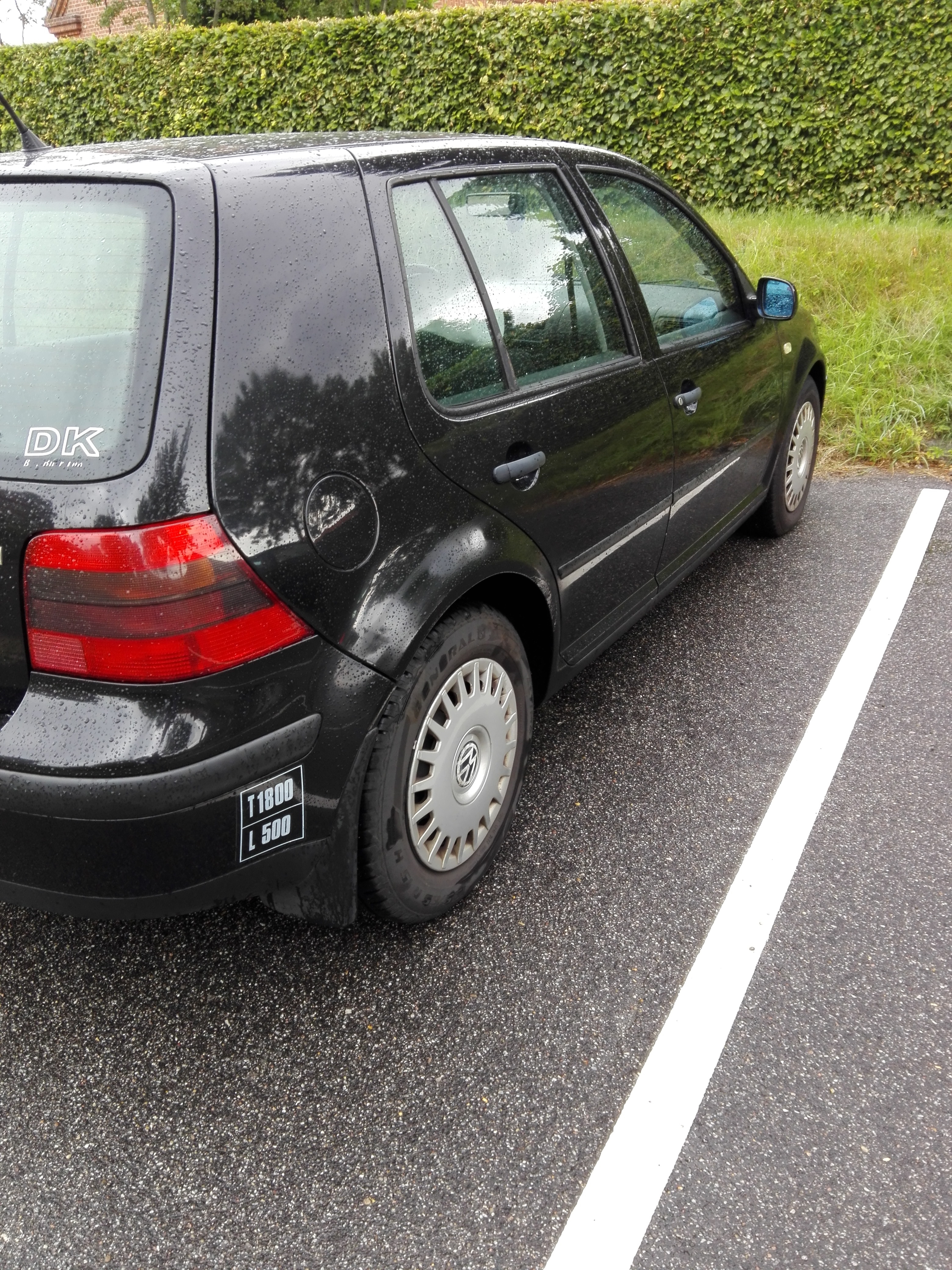 Sort VW Golf IV fra 1999
