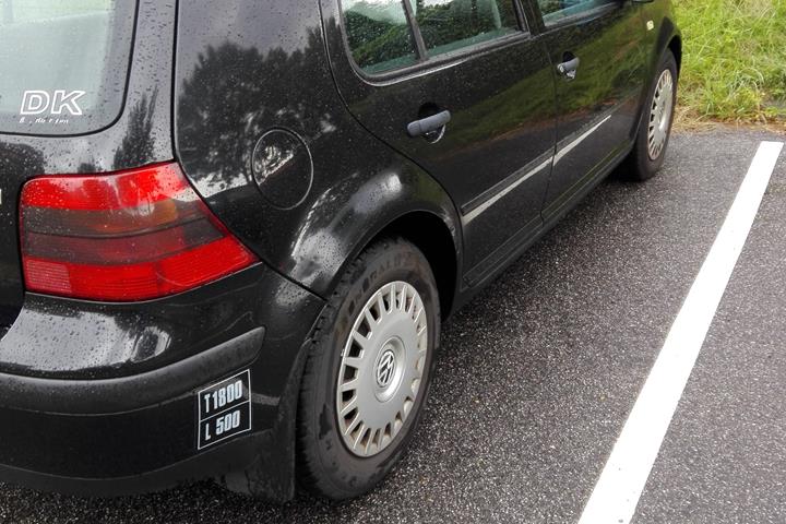 Sort VW Golf IV fra 1999