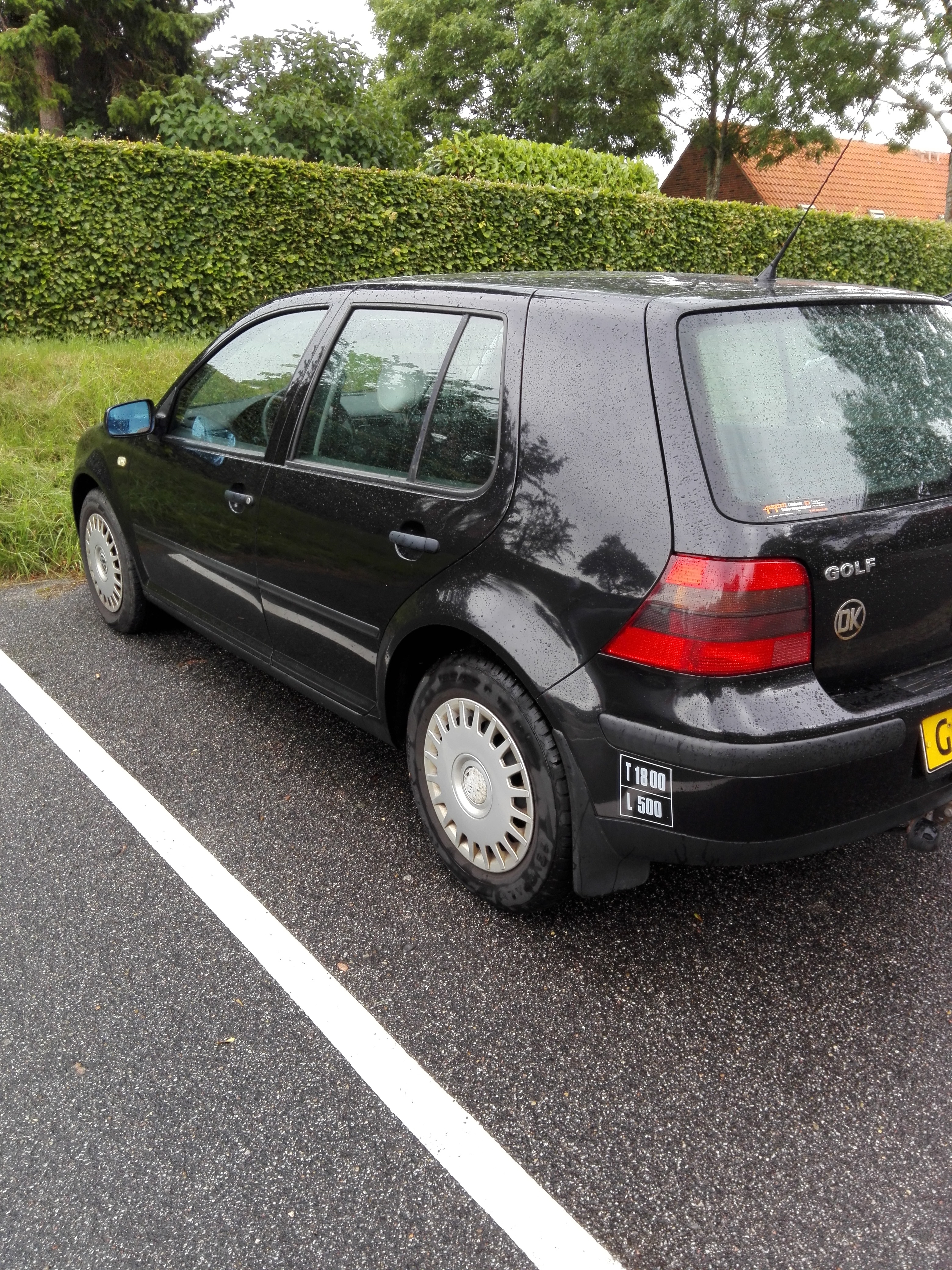 Sort VW Golf IV fra 1999