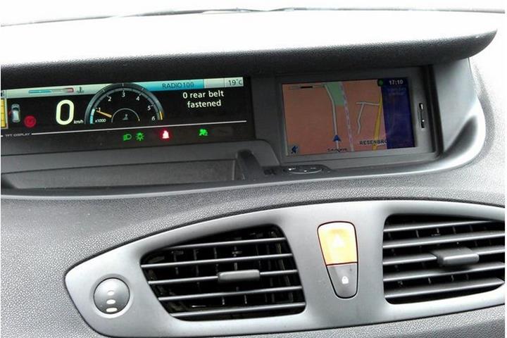 Sort Renault Grand Scénic fra 2010