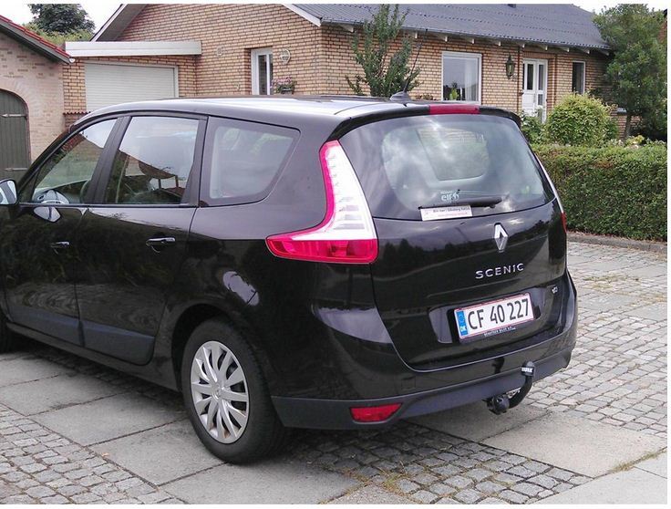 Sort Renault Grand Scénic fra 2010