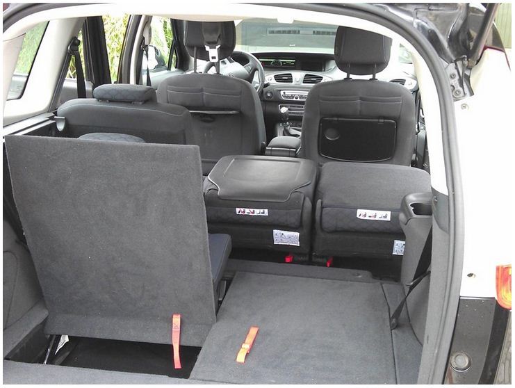 Sort Renault Grand Scénic fra 2010