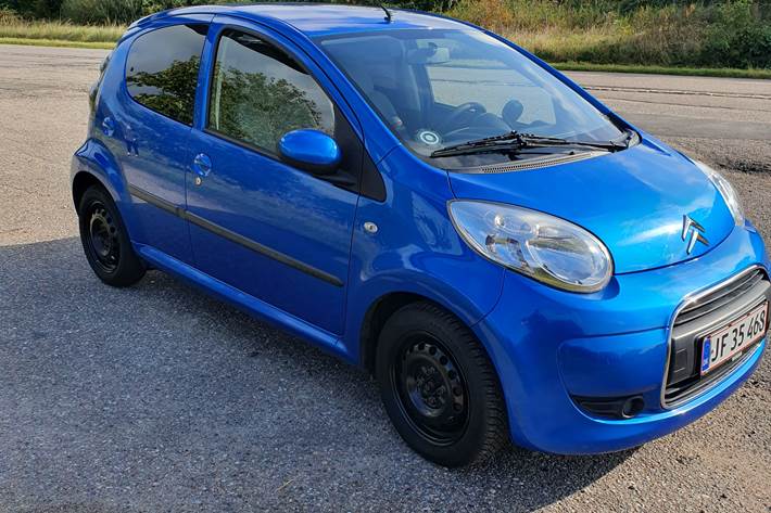 Blå Citroën C1 fra 2010
