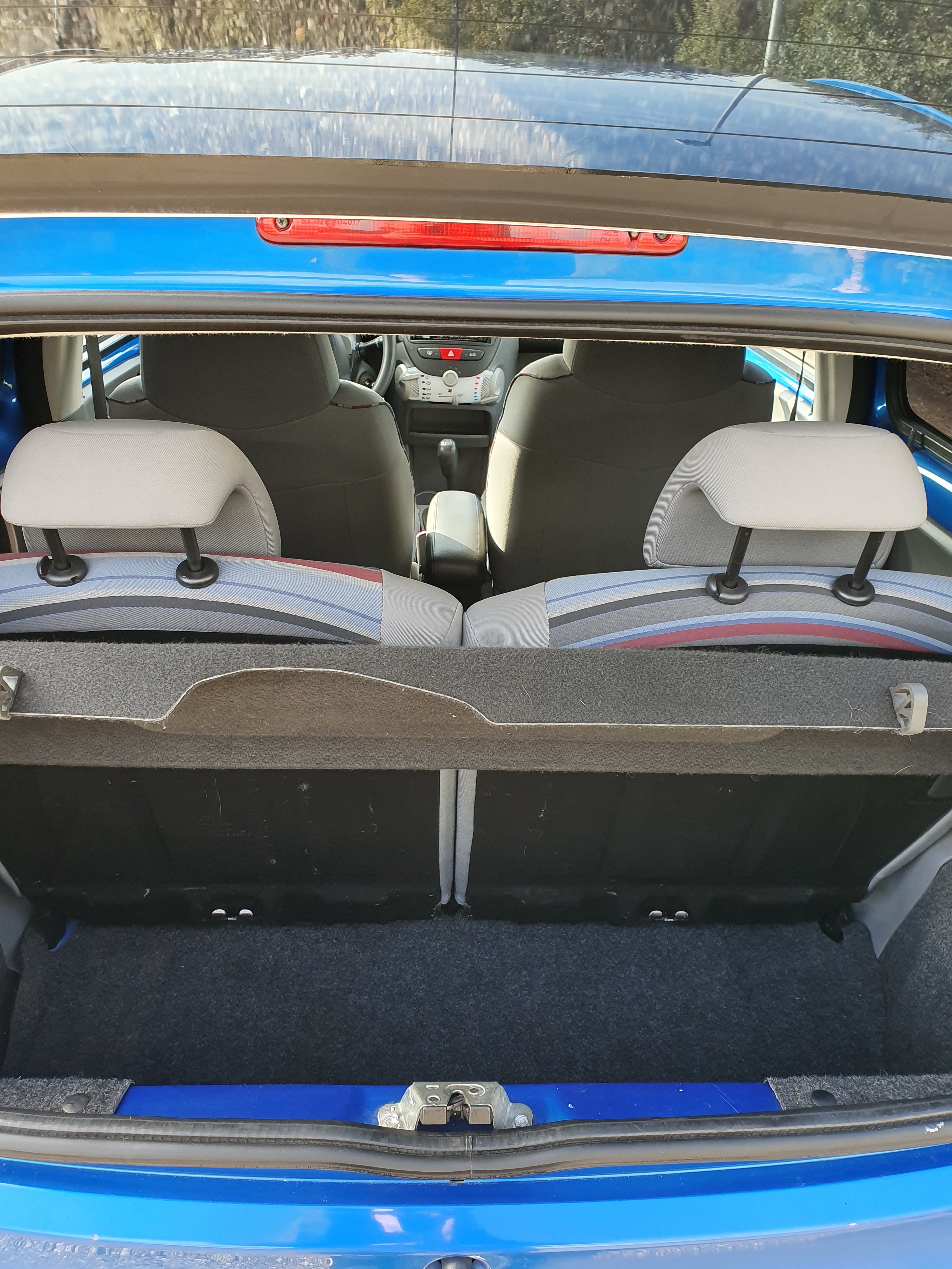 Blå Citroën C1 fra 2010