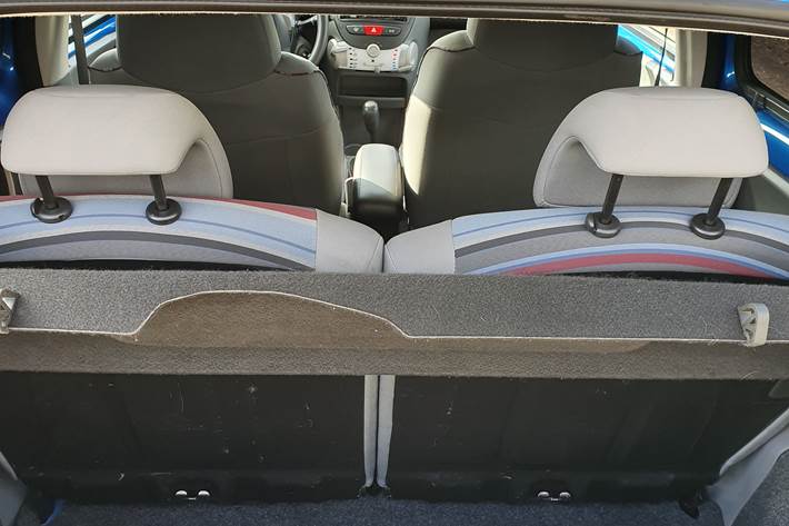 Blå Citroën C1 fra 2010