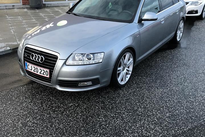 Grå Audi A6 fra 2010