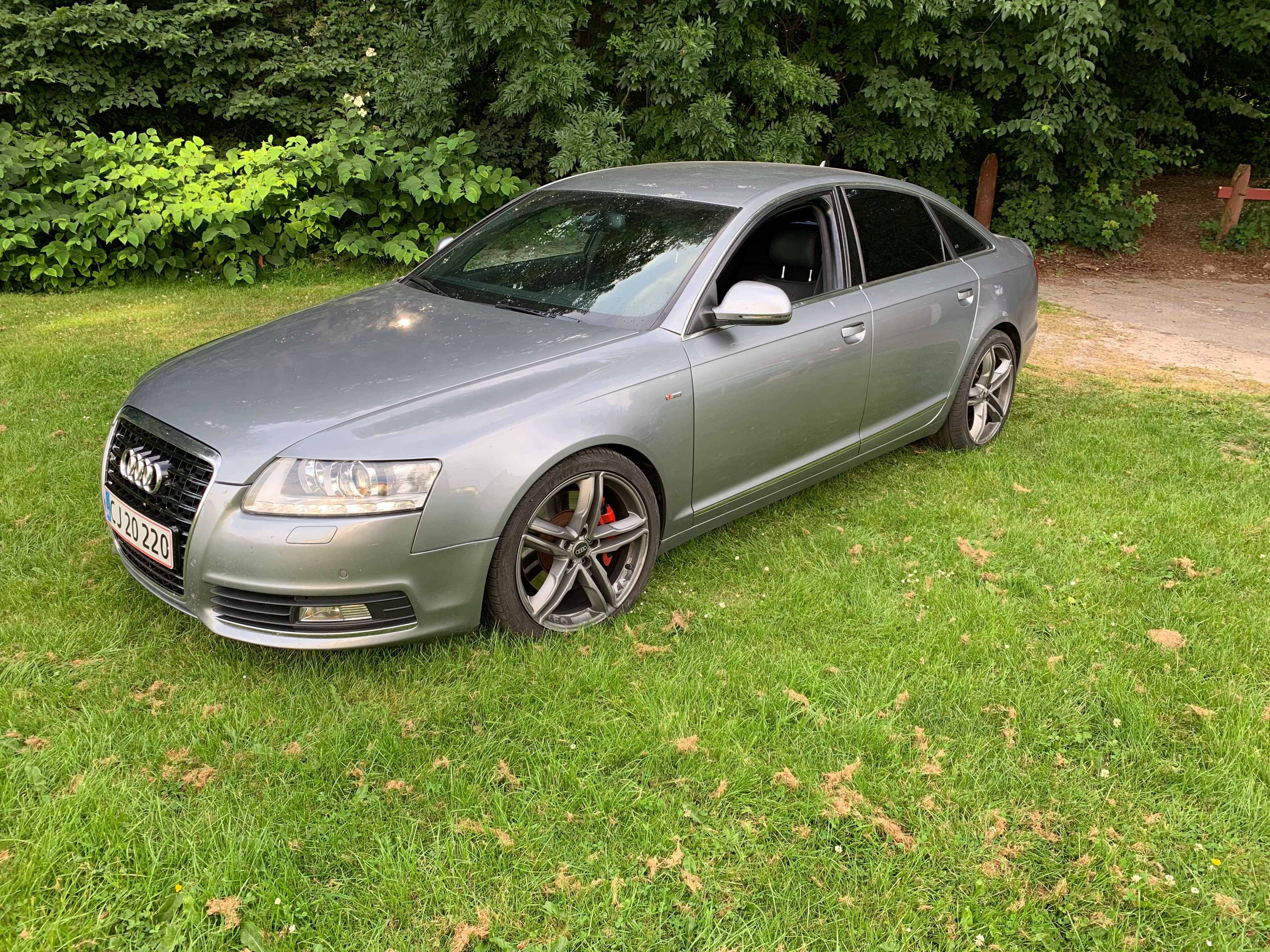 Grå Audi A6 fra 2010