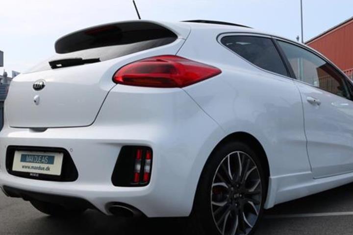 Hvid Kia Ceed fra 2014