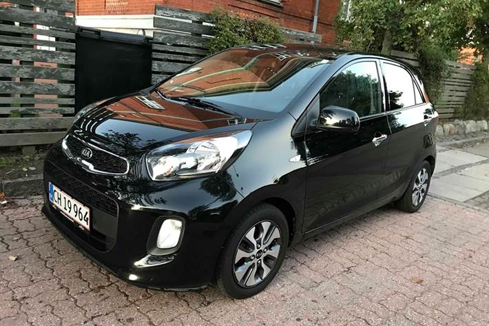 Sort Kia Picanto fra 2016