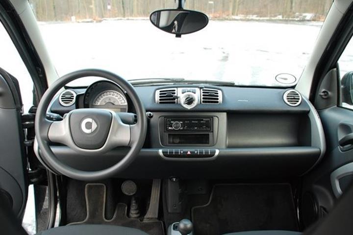 Sort Smart Fortwo fra 2011
