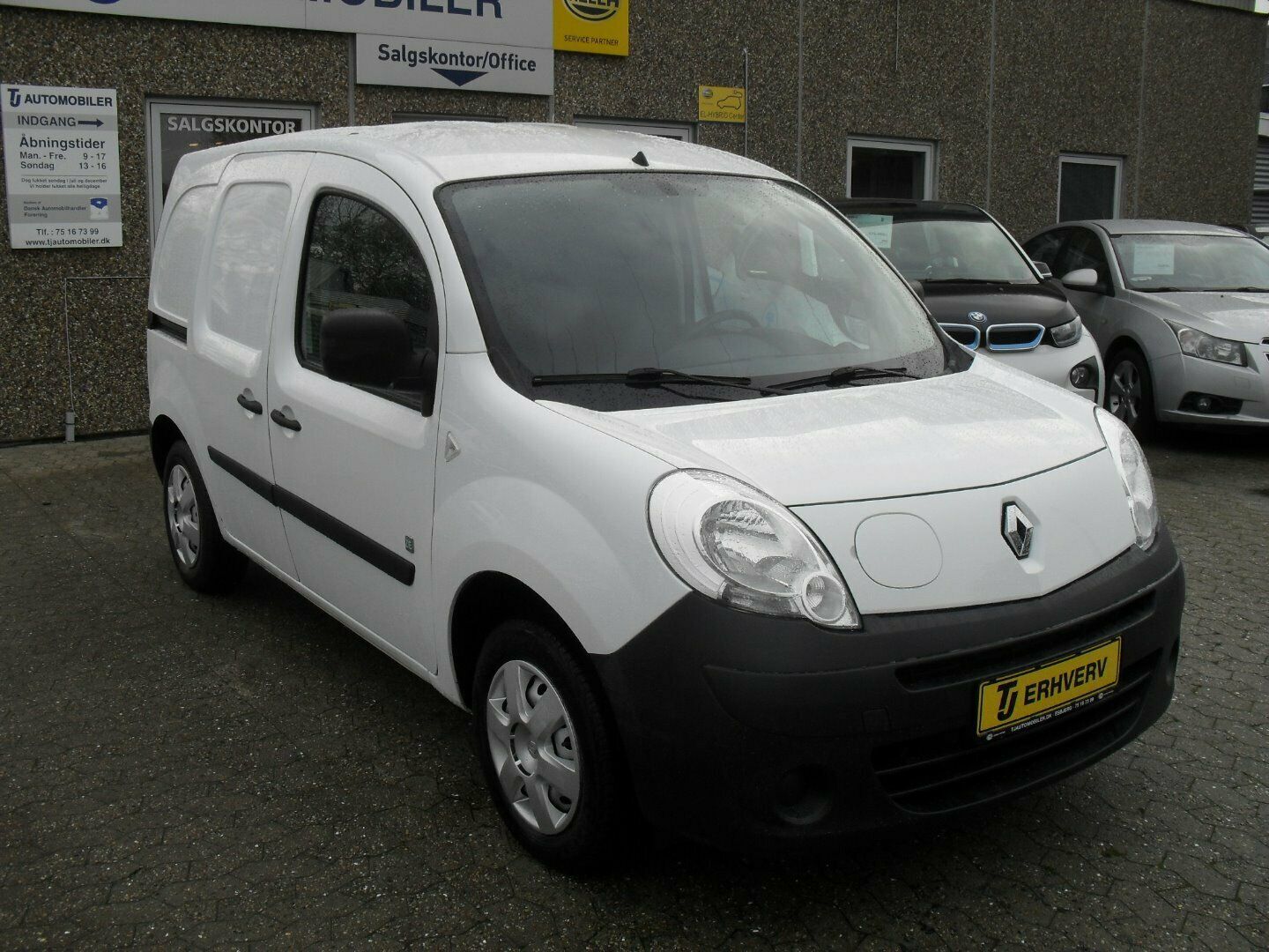 Hvid Renault Kangoo fra 2012