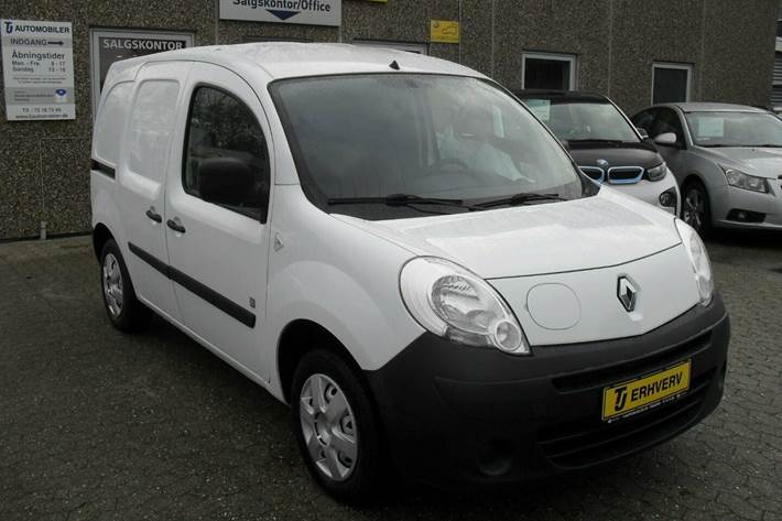 Hvid Renault Kangoo fra 2012