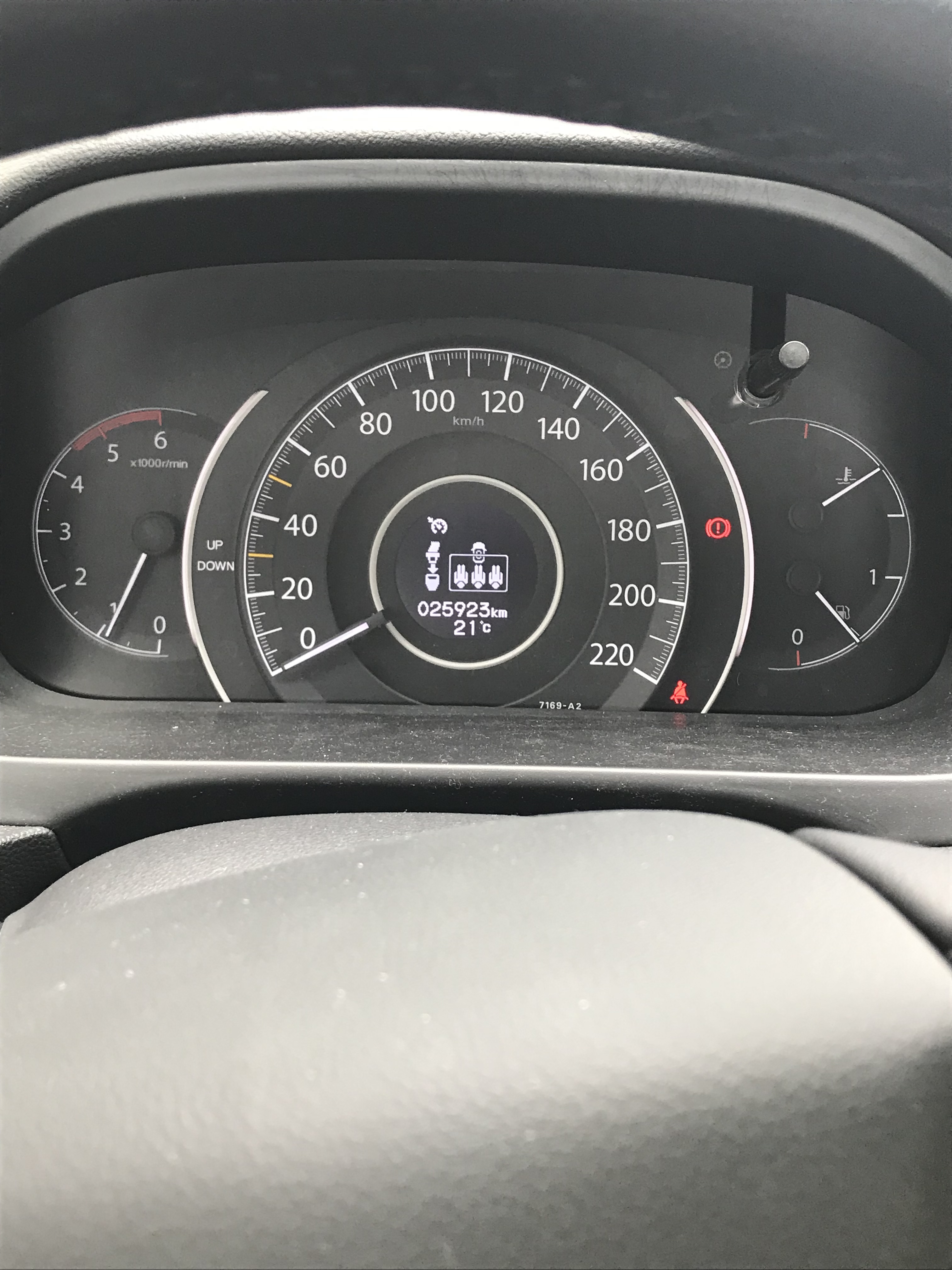 Hvid Honda CR-V fra 2018