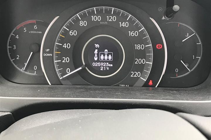 Hvid Honda CR-V fra 2018