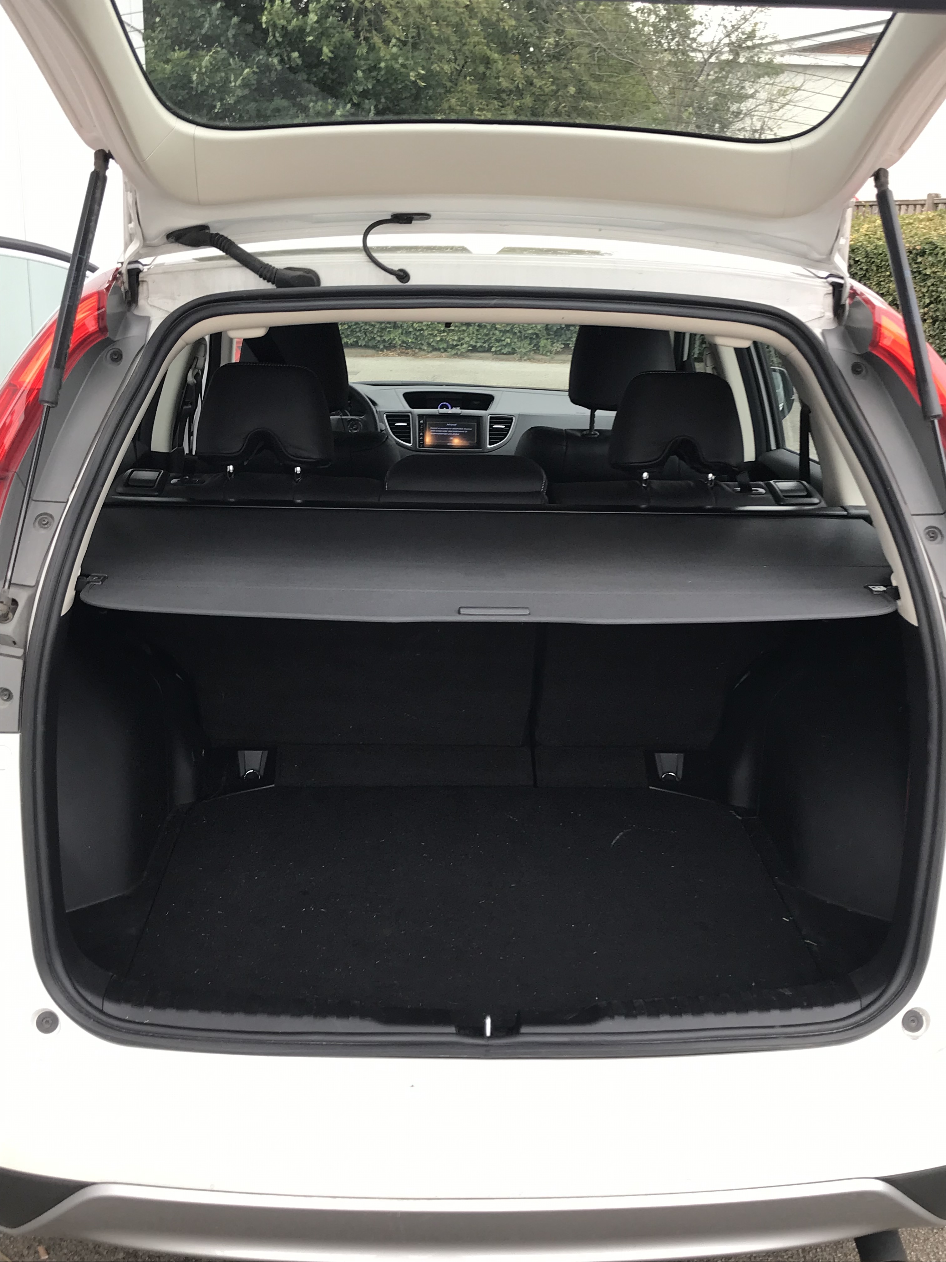 Hvid Honda CR-V fra 2018