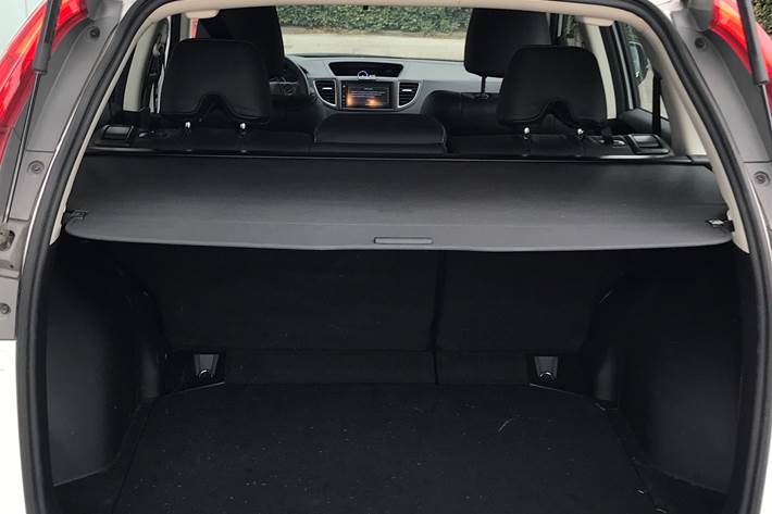 Hvid Honda CR-V fra 2018