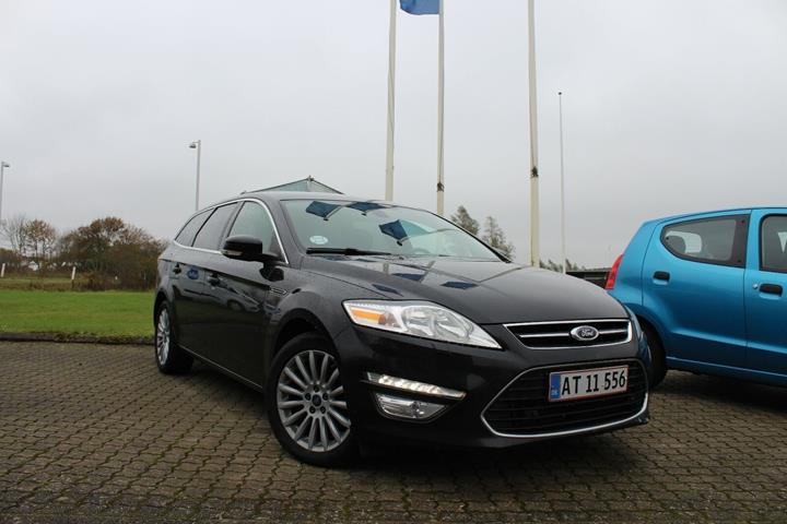 Grå Ford Mondeo fra 2012