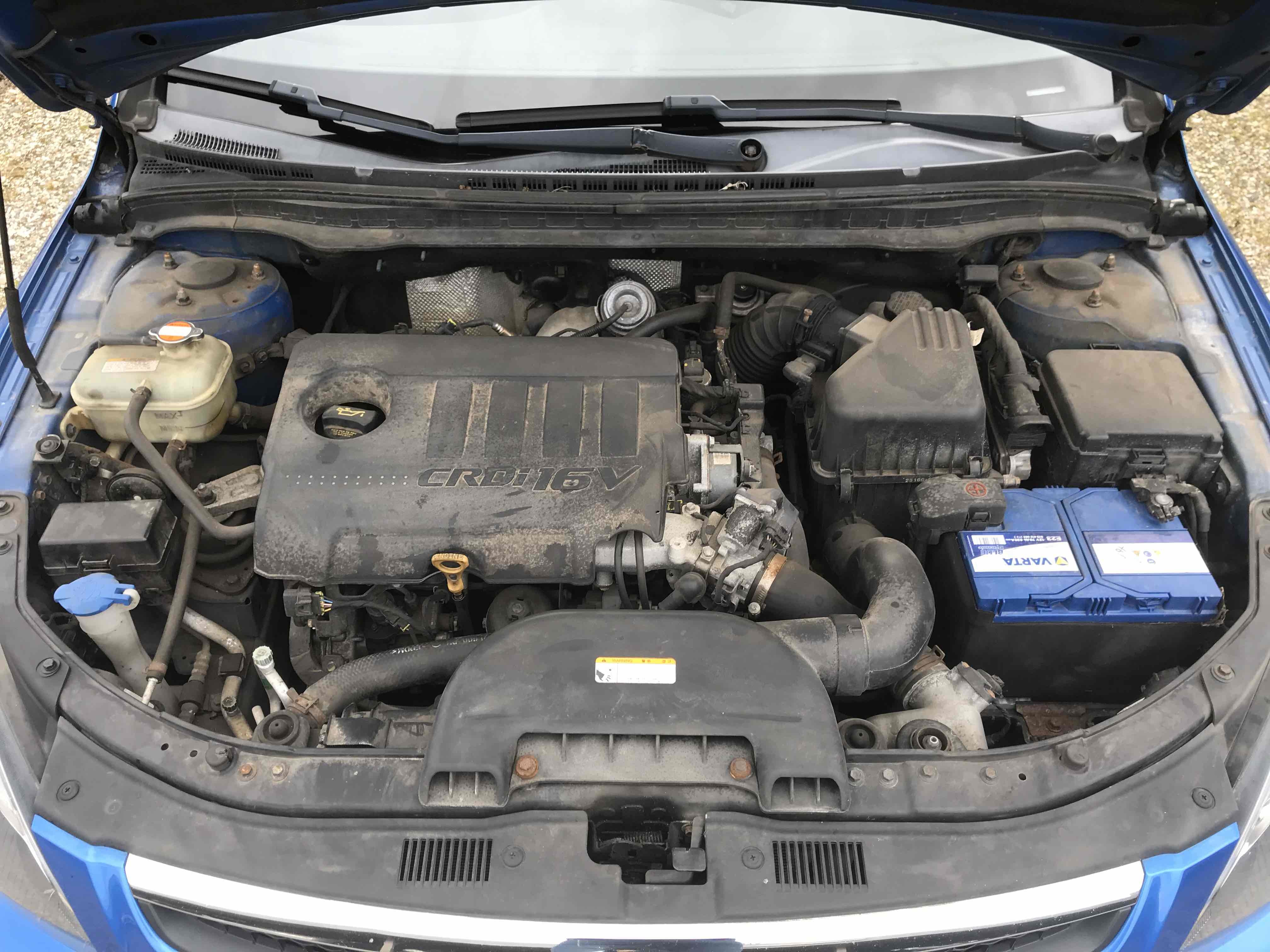 Grå Hyundai i30 fra 2009