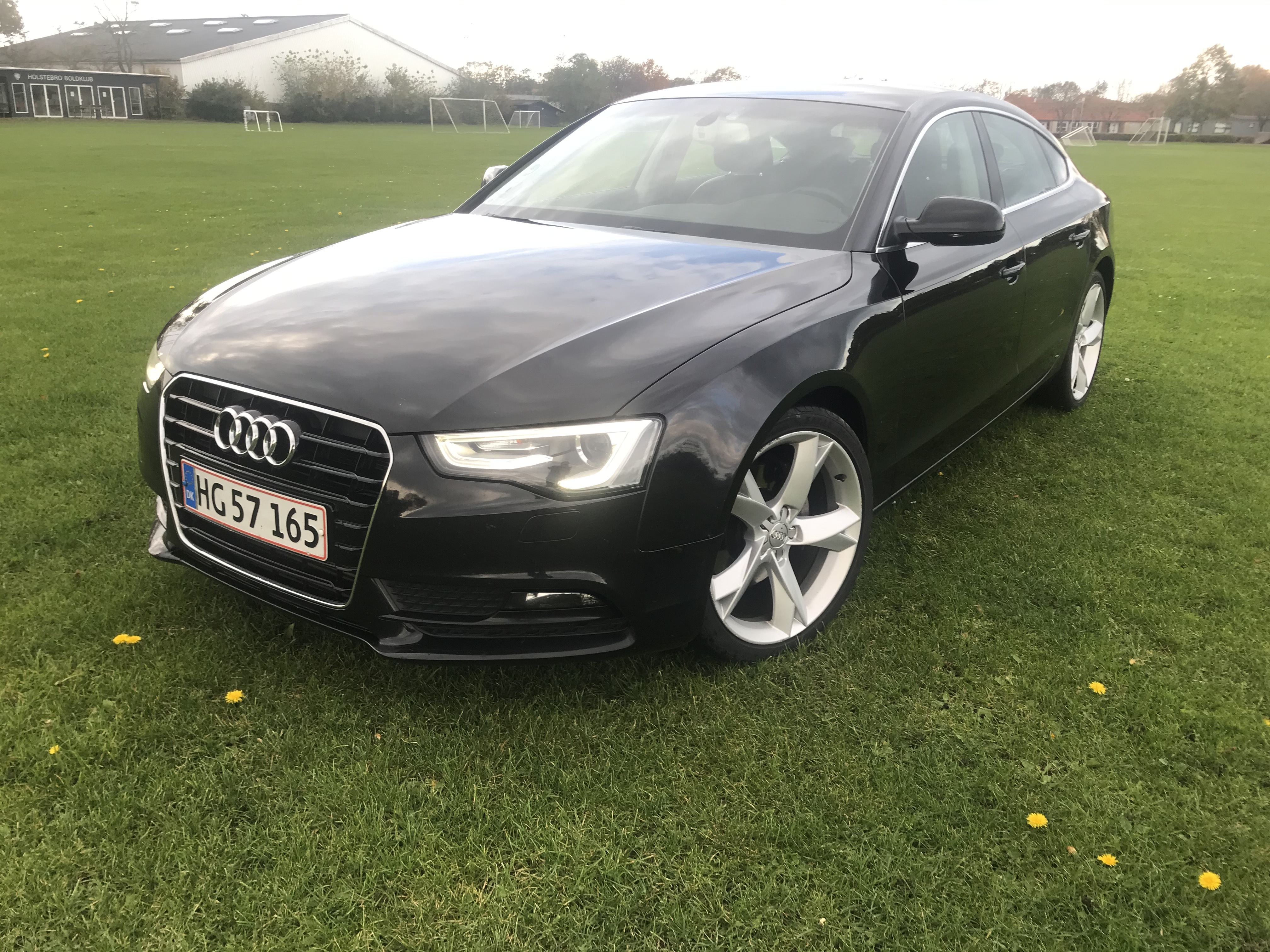 Sort Audi A5 Sportback fra 2012
