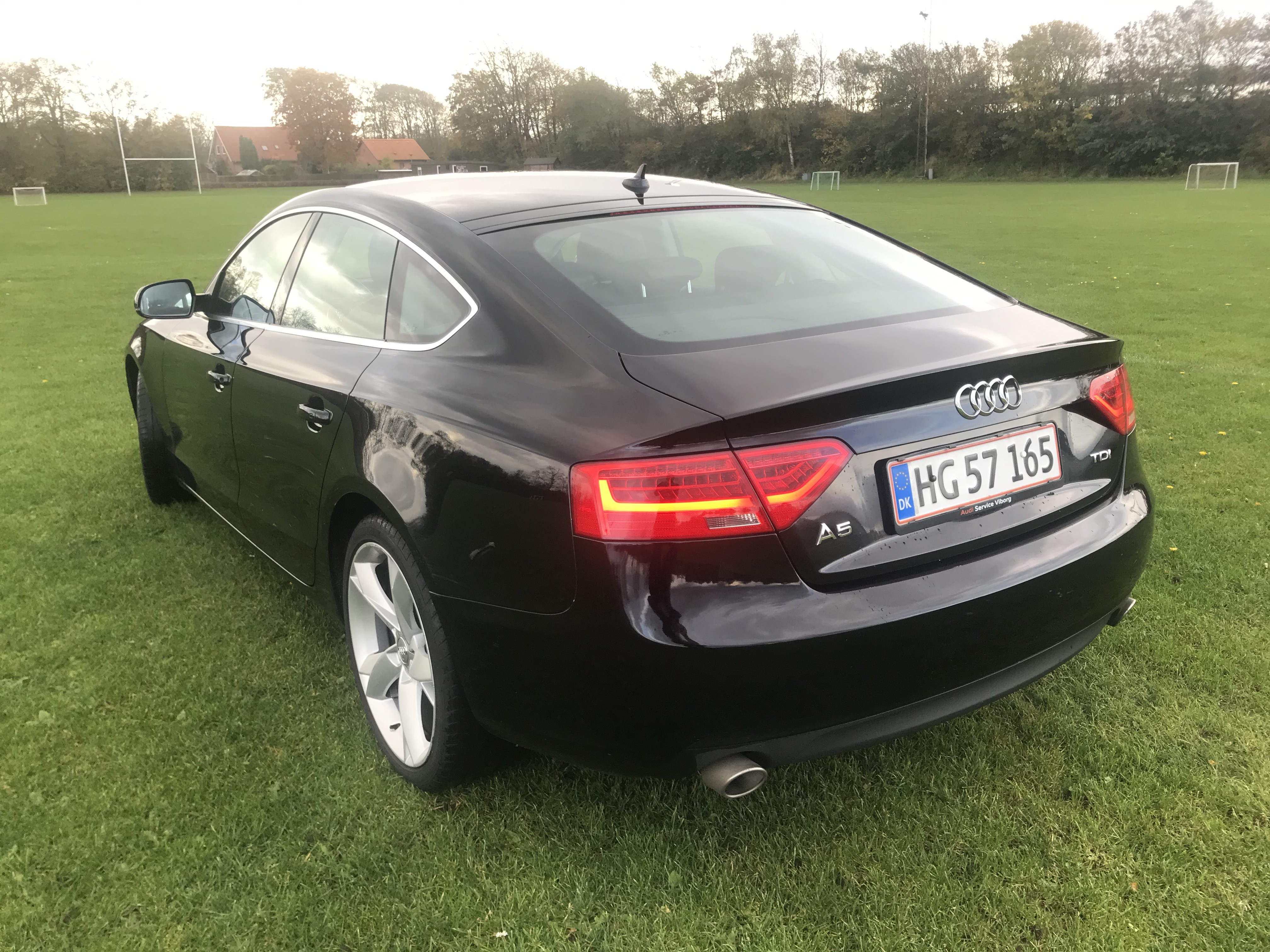 Sort Audi A5 Sportback fra 2012