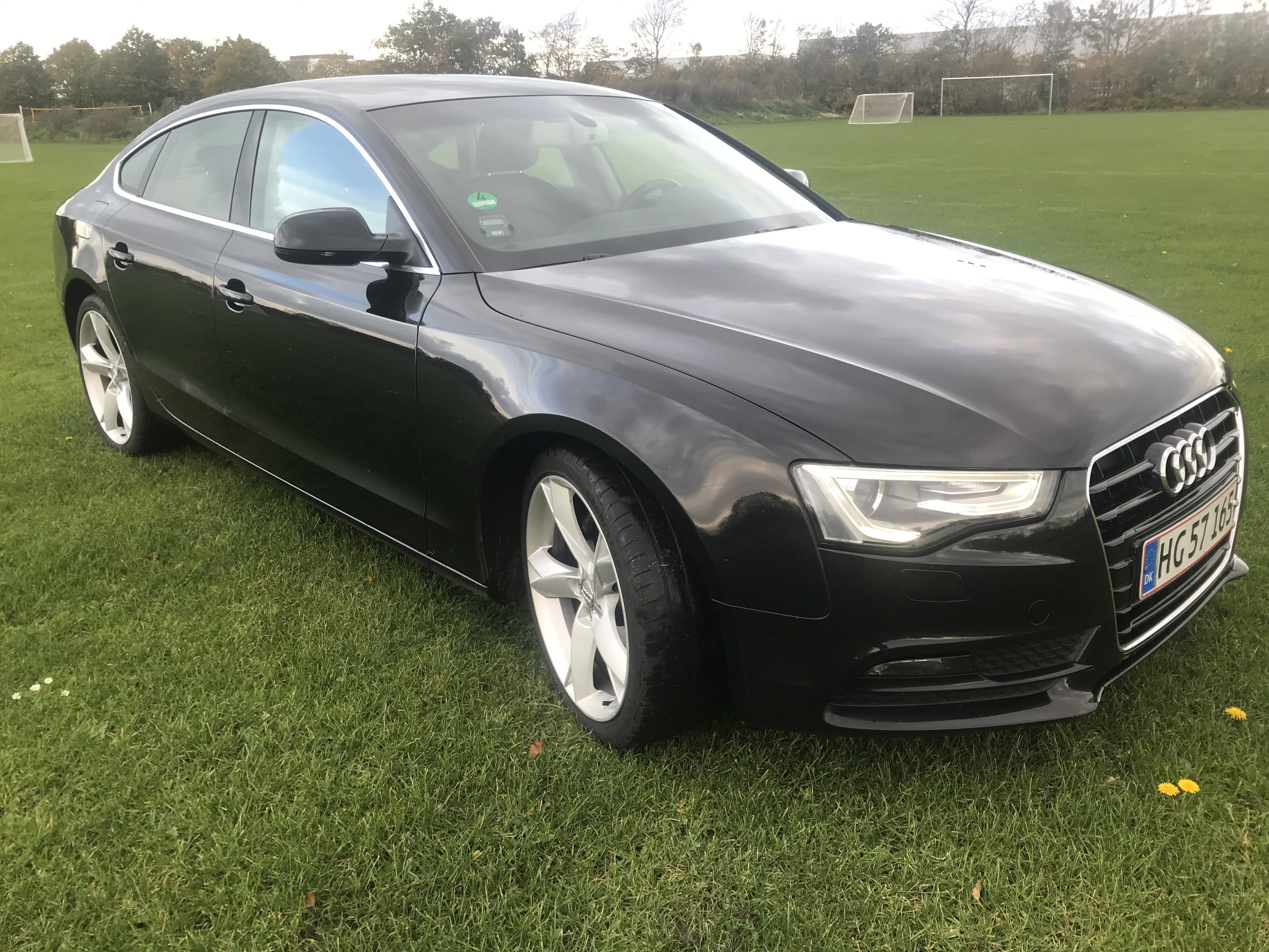 Sort Audi A5 Sportback fra 2012