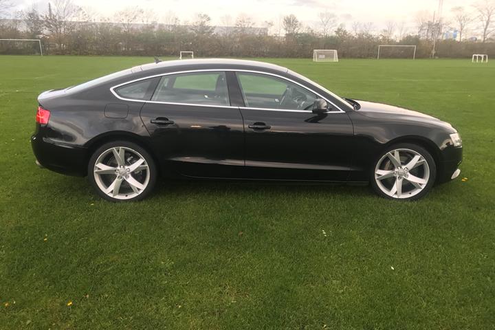 Sort Audi A5 Sportback fra 2012