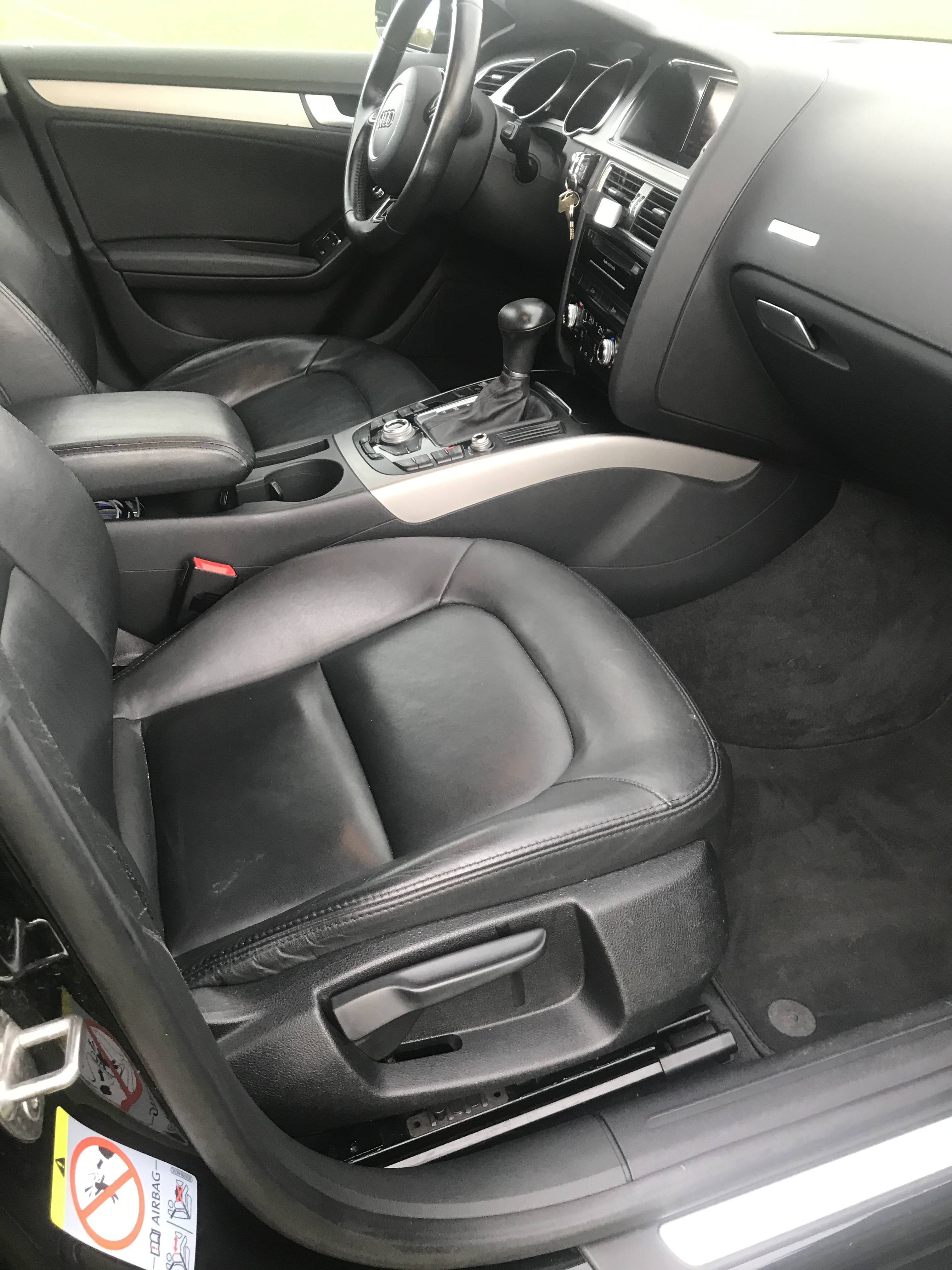 Sort Audi A5 Sportback fra 2012