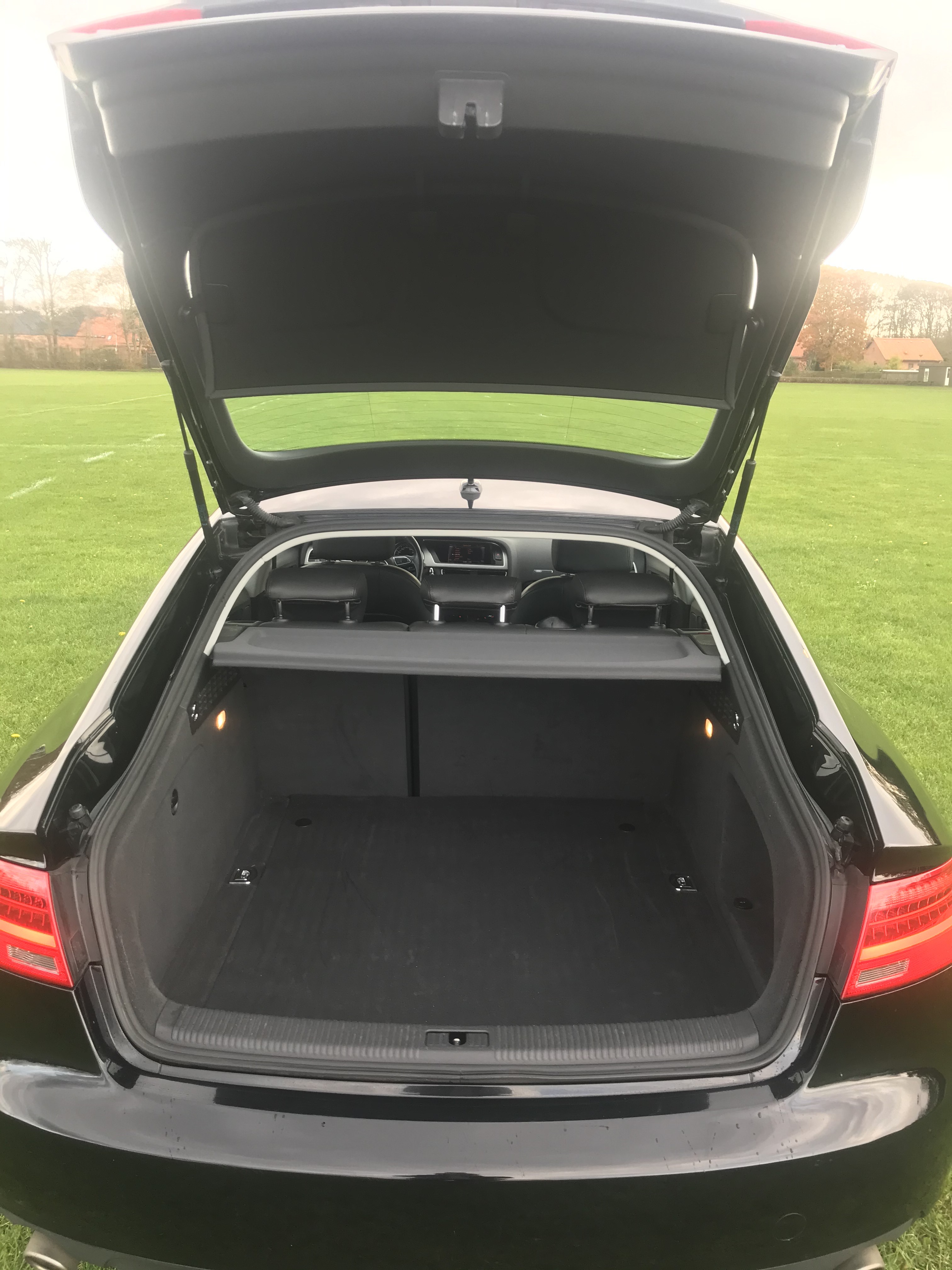 Sort Audi A5 Sportback fra 2012